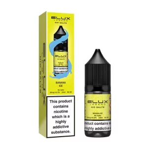 Elux Legend Nic Salts 10ml nicotine Banana Ice flavoured