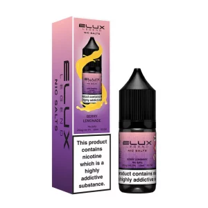 Elux Legend Nic Salts 10ml nicotine Berry Lemonade flavoured