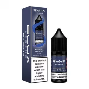 Elux Legend Nic Salts 10ml nicotine Blue Raspberry flavoured
