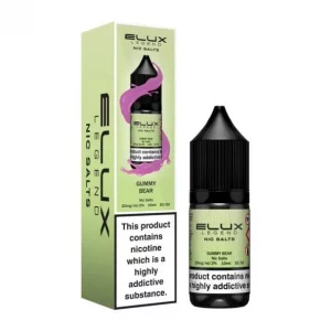 Elux Legend Nic Salts 10ml  nicotine Gummy Bear flavoured