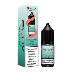 Elux Legend Nic Salts 10ml  nicotine Kiwi Passion Fruit Guava flavoured
