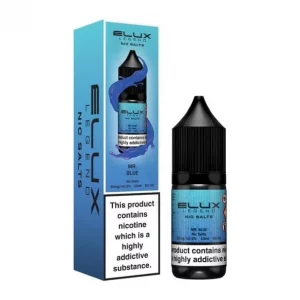 Elux Legend Nic Salts 10ml nicotine Mr Blue flavoured