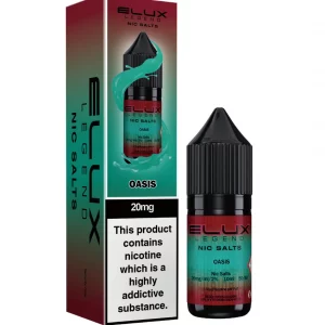 Elux Legend Nic Salts 10ml nicotine Oasis flavoured