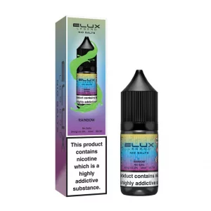 Elux Legend Nic Salts 10ml nicotine Rainbow flavoured