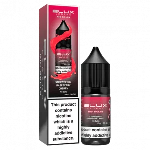 Elux Legend Nic Salts 10ml nicotine Strawberry Raspberry Cherry flavoured