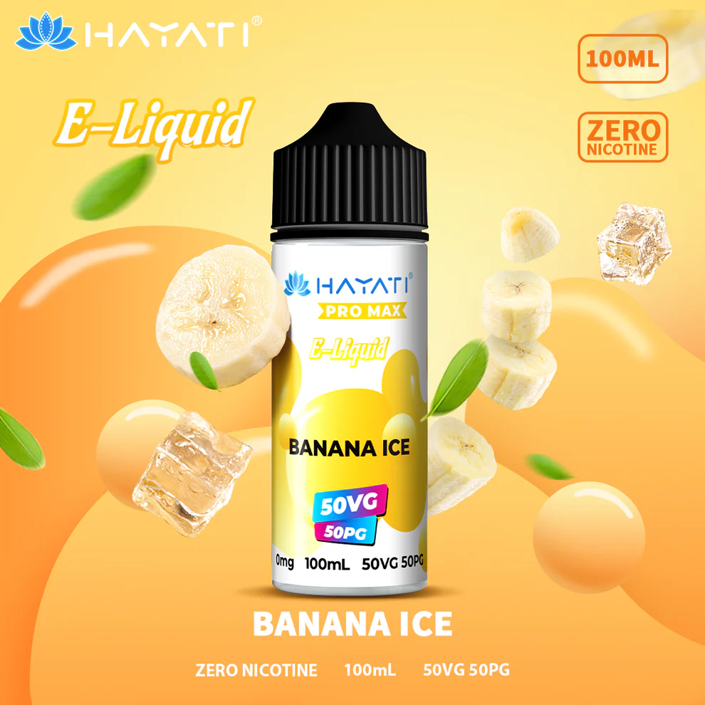 Hayati Pro Max Shortfill Banana Ice