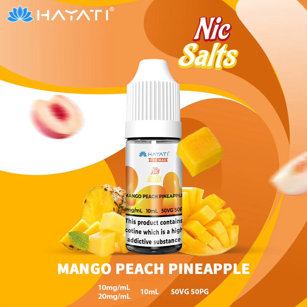 Hayati Pro Max Mango Peach Pineapple