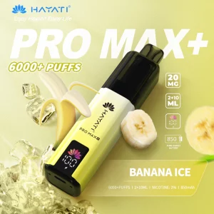 Hayati ProMax+ 6000 banana Ice