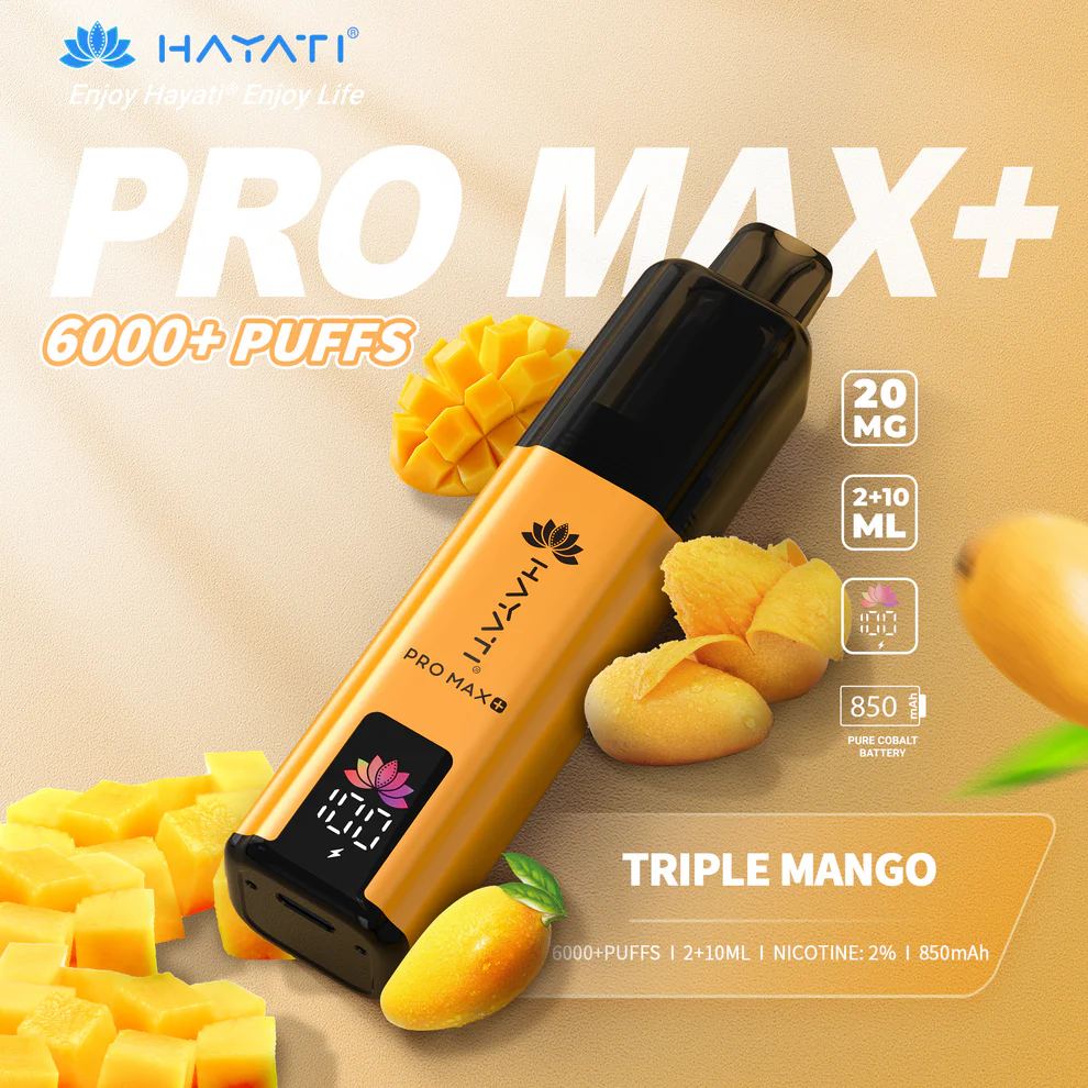 Hayati ProMax+ 6000 Triple Mango