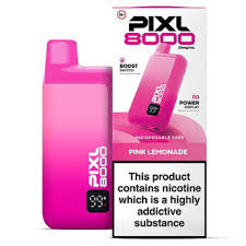Pixl 8000 Pink Lemonade Vape Kit